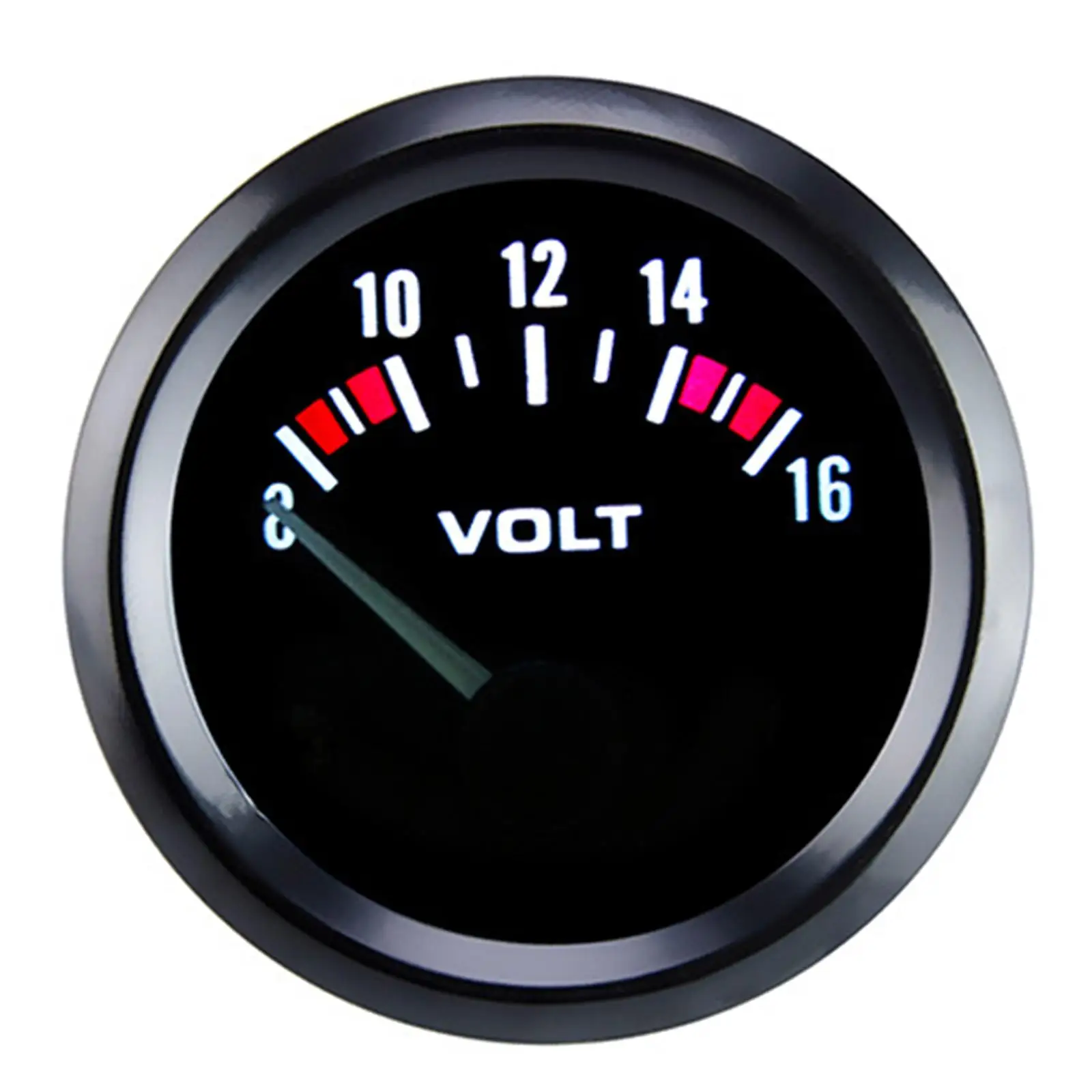 Car Voltmeter High Performance Measure Range 8-16 V Auto Parts 52mm Voltage