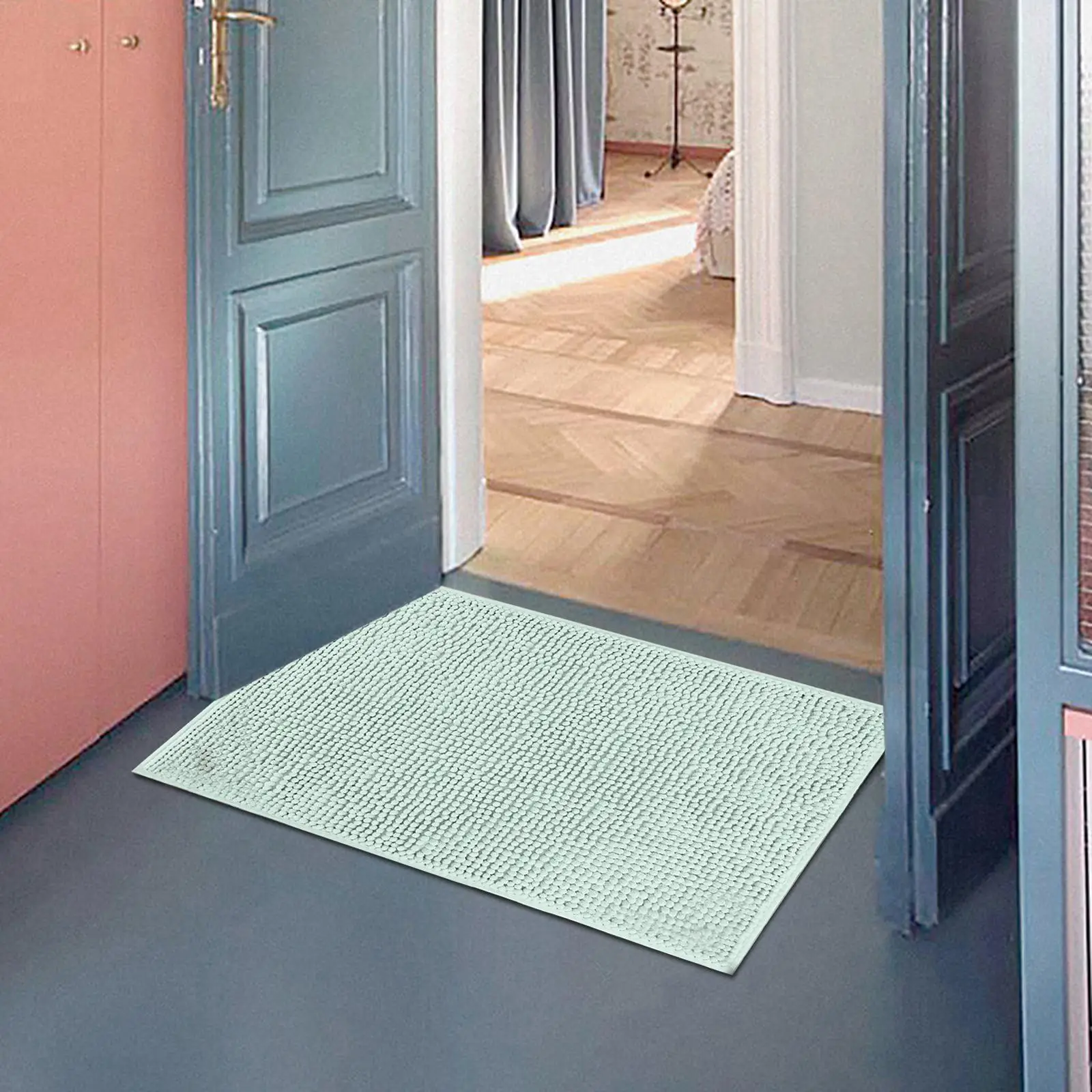 Door Mat Indoor Doormat 45cmx70cm Pet Dog Door Mat Soft Super Absorbent Washable