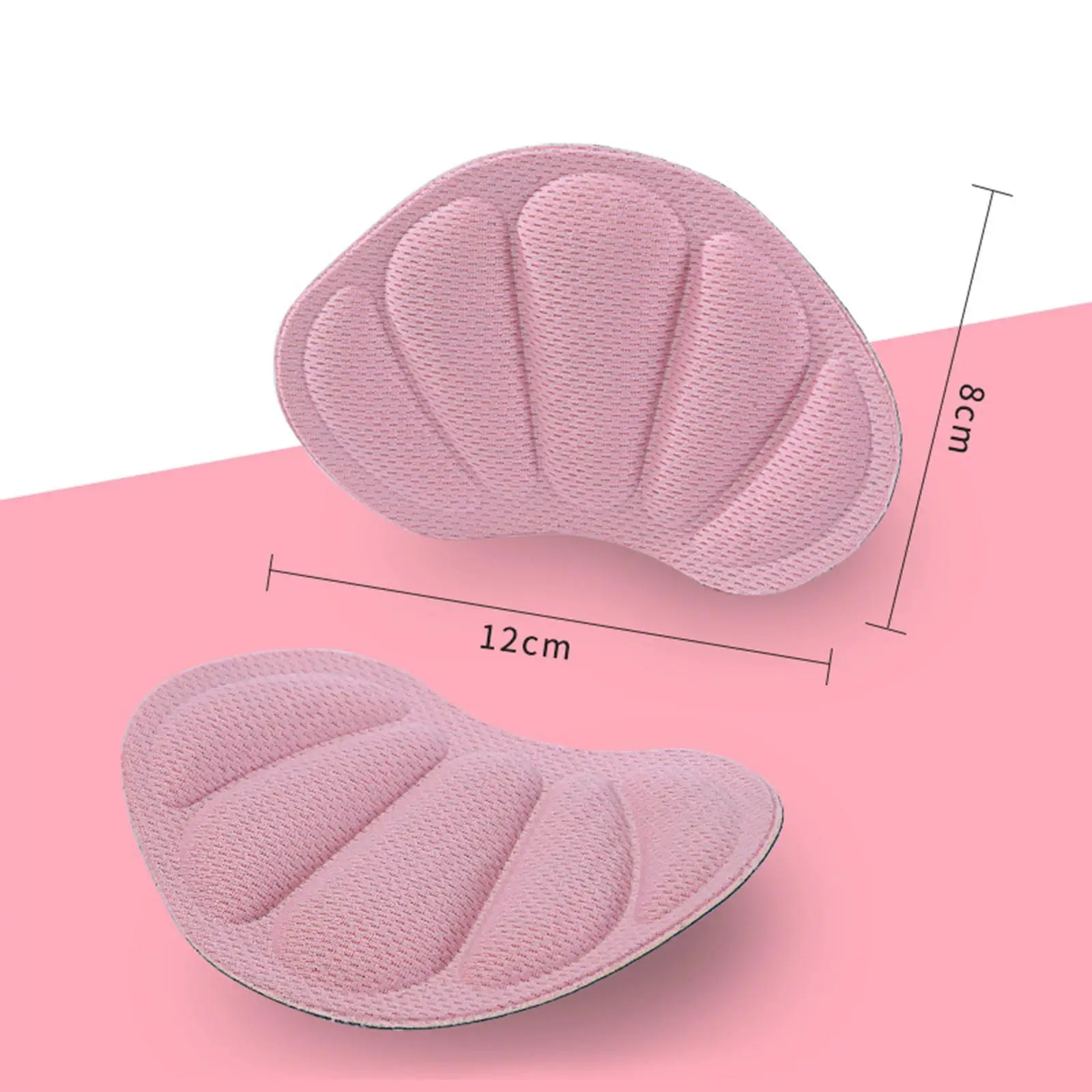 2Pcs Protector Heel Inserts Liner Insoles Durable Shoe Pads for  