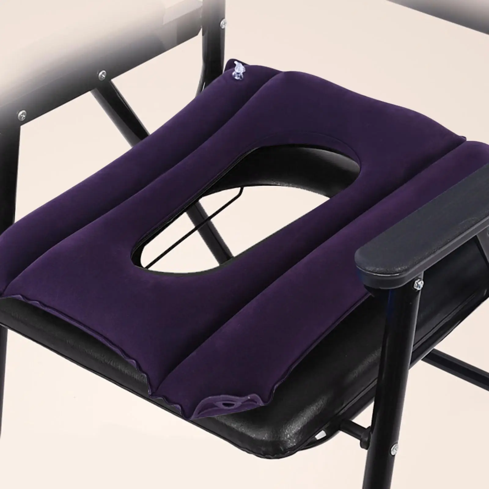 Portable Toilet Chair Pad Foldable Multipurpose Reusable Comfortable Sealed