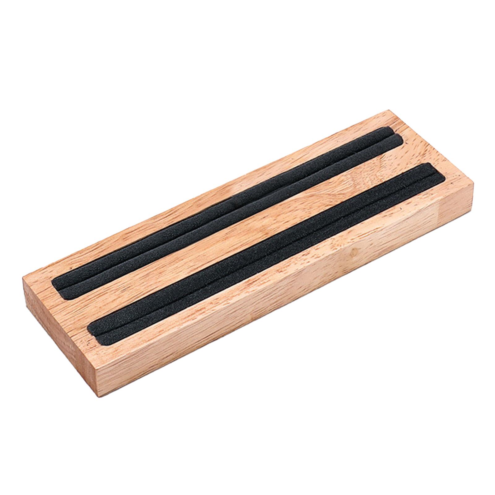 Rings Organizer Tray Jewelry Tray Wooden Sturdy Studs Holder Earring Display Tray Jewelry Box for Bedroom Home Jewelry Show