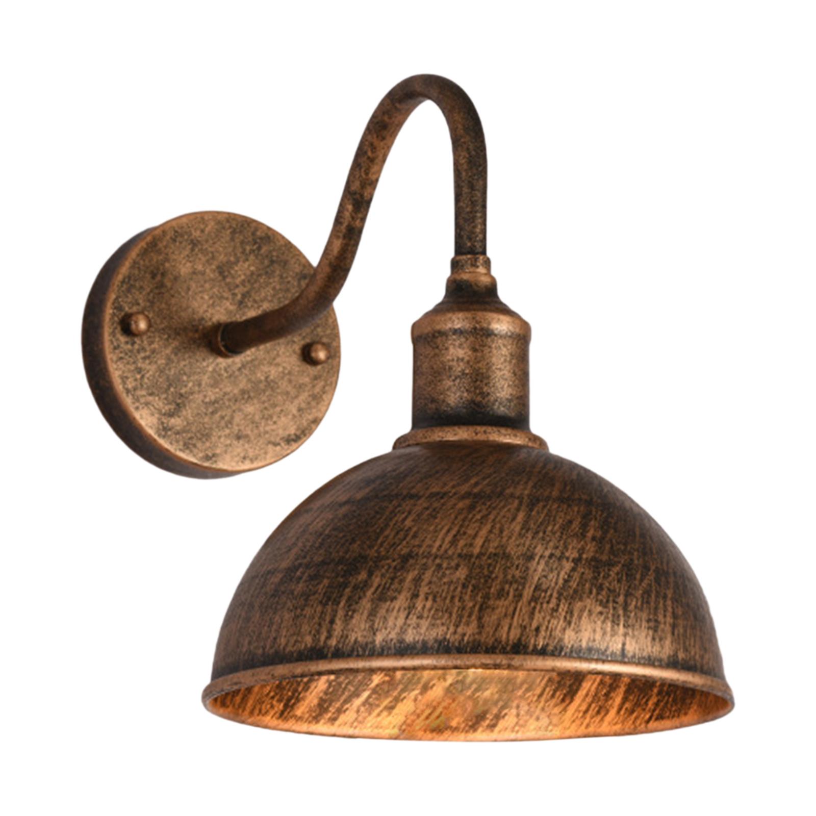 Industrial Wall Sconce Lamp E27 Bedside Lamp for Bedroom Restaurant Bathroom