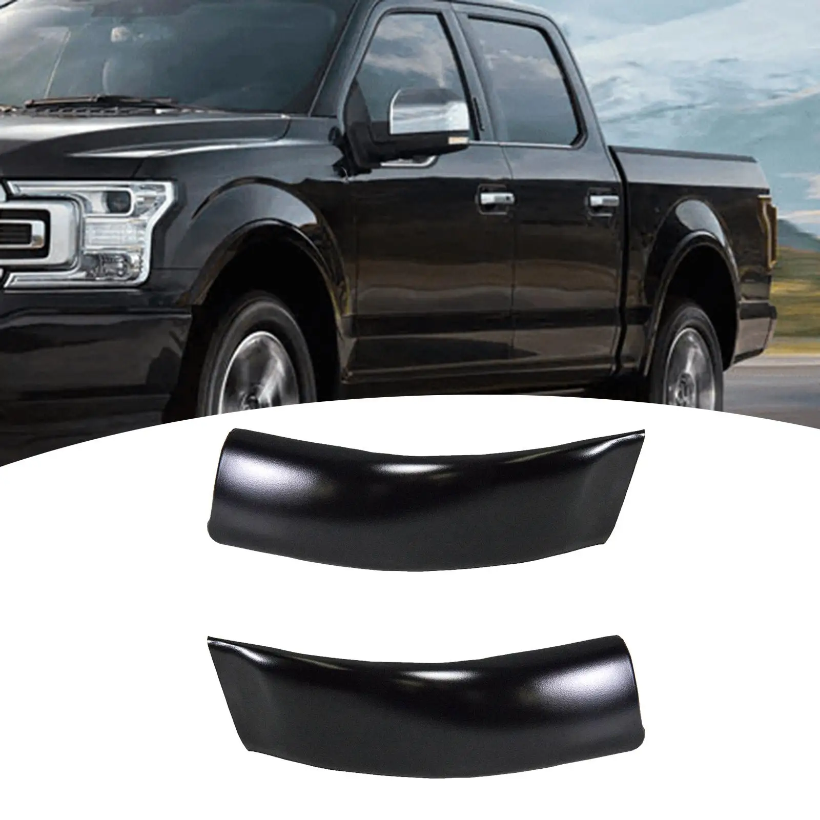 Roof Molding Side Trim Set Assembly Replaces for Ford F250 F450 F550