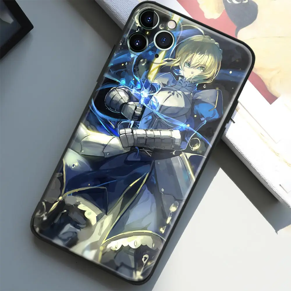 Fate Anime Jeanne D Arc Ruler Tempered Glass Phone Case Cover Shell for iPhone SE 6s 7 8 Plus X XR XS 11 12 13 Mini Pro Max iphone 13 pro cases