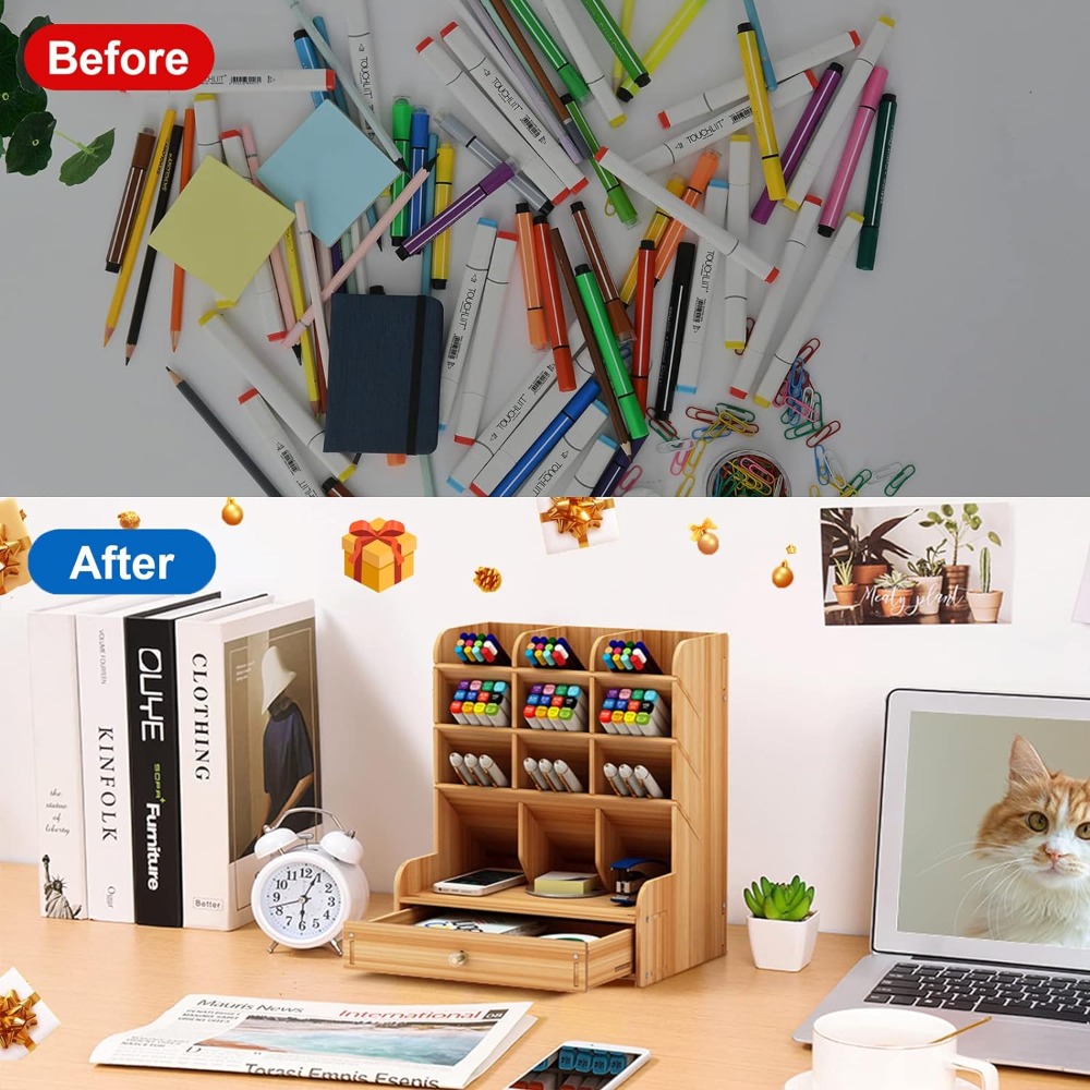 Holder, Caixa De Armazenamento, DIY Desktop Stationary