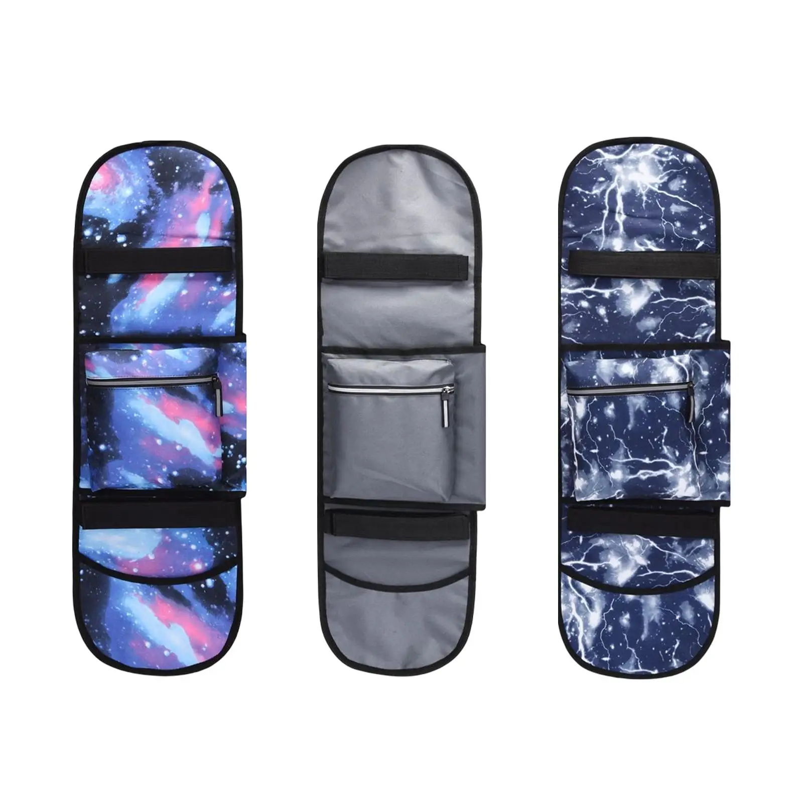 Skateboard Bag Longboard Carry Case Foldable Storage Adjustable Straps