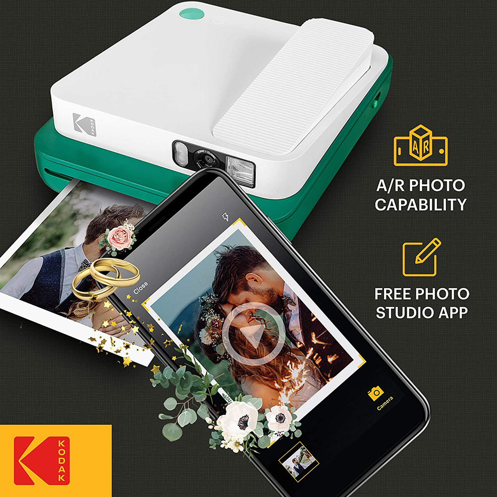 Классическая цифровая мгновенная камера KODAK Smile | AliExpress