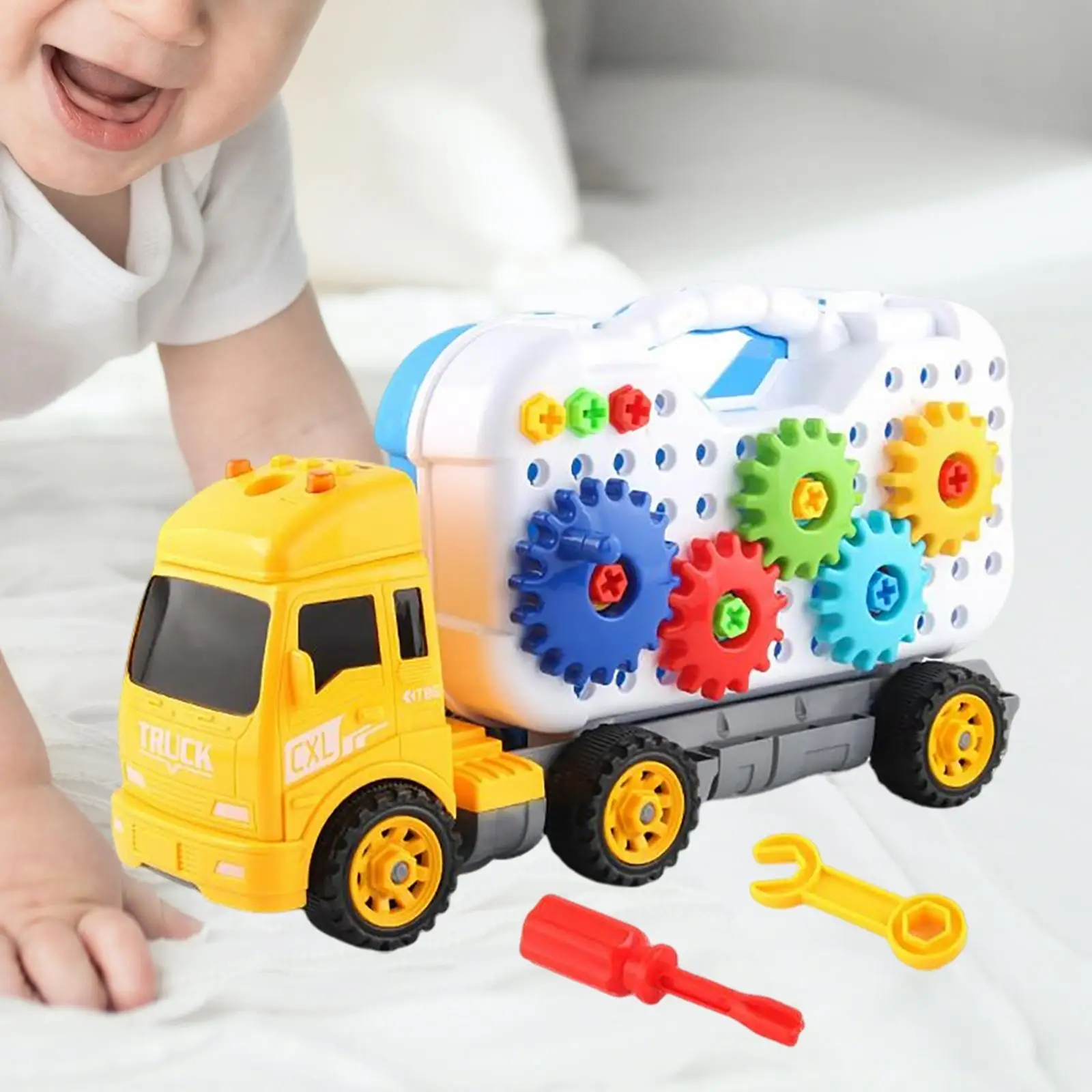 236 Pieces Electric Drill Set Drilling Screw Building Bricks Toys for Toddlers Kids