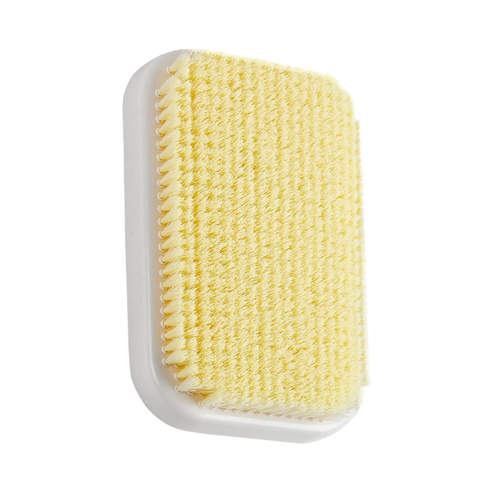 Back Brush Wall Mount Soft Nylon PP Cleaning Accessories Comfortable for Hotel Travel