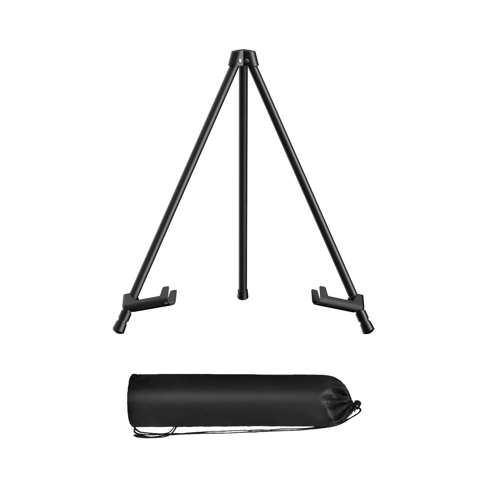 Tripod Easel Stand with Bag Photo Display Easel for Wedding Photo Wood Board
