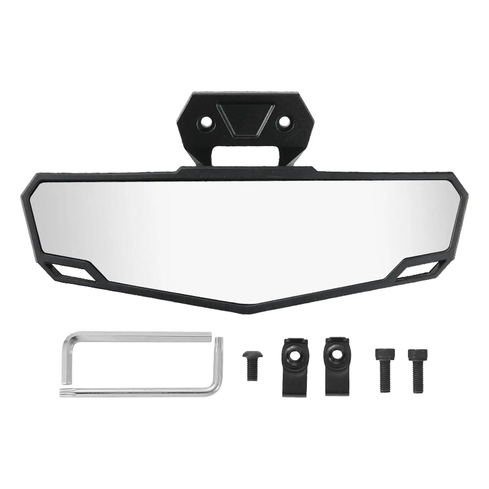 Center Rear View Mirror Convex Mirror 2883763 Accessories Replace Parts Rearview Mirror for RZR Easy Installation