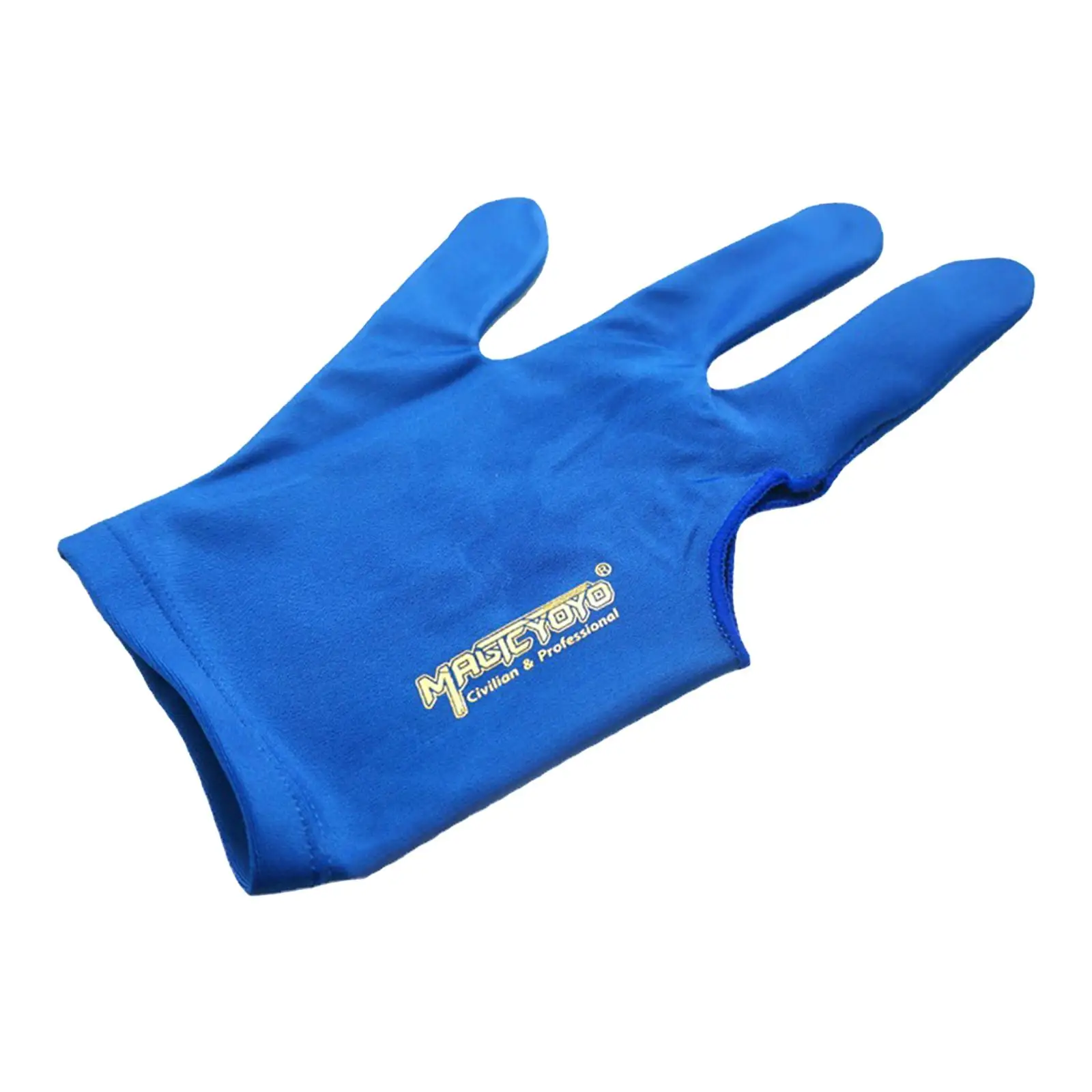 Yoyo Glove, Durable Anti Slip 3 Finger Snooker Glove, Stretch Three Finger Gloves