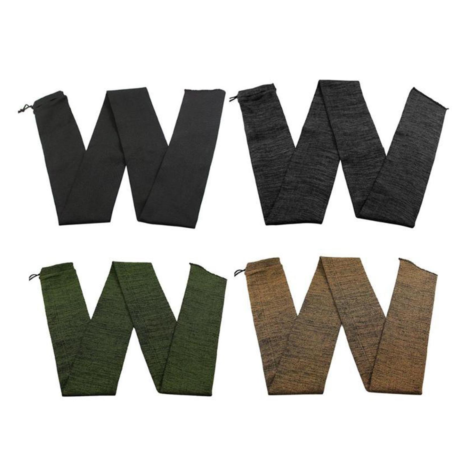 Portable Storage Bag Protective Cover High Elasticity Organizer Sock Case for Hiking Travel Hunting Accessories Fishing Gear