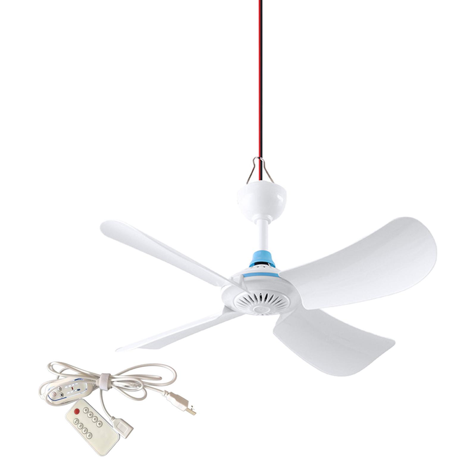 Mini Ceiling Fan Controled Multifunctional Mute Personal Fan for Home