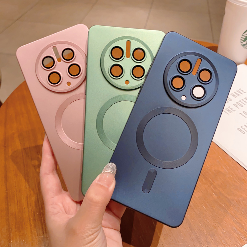 Magnetic Wireless Charging Phone Case For Huawei P60 P60pro P50_voghion.com