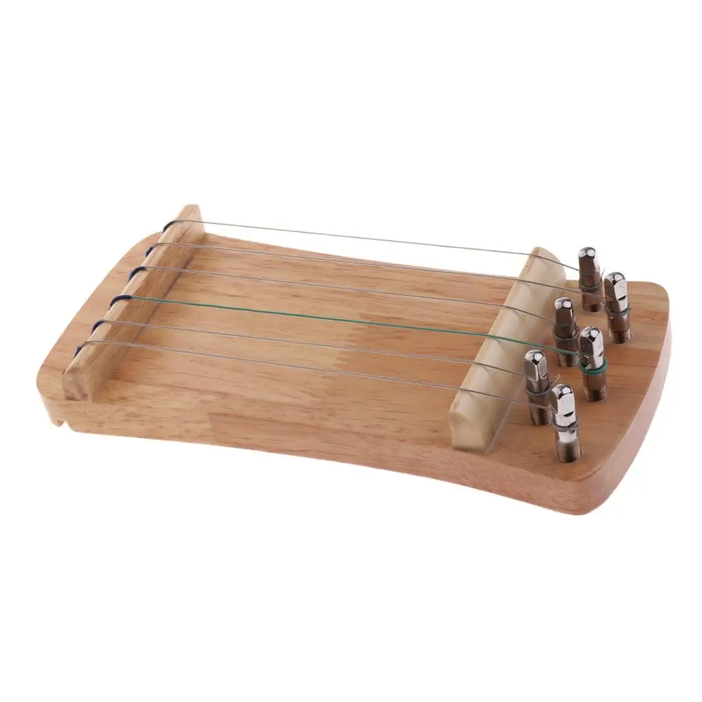 Solid Wood  Guzheng Mini Chinese Zither Hand Trainertraining