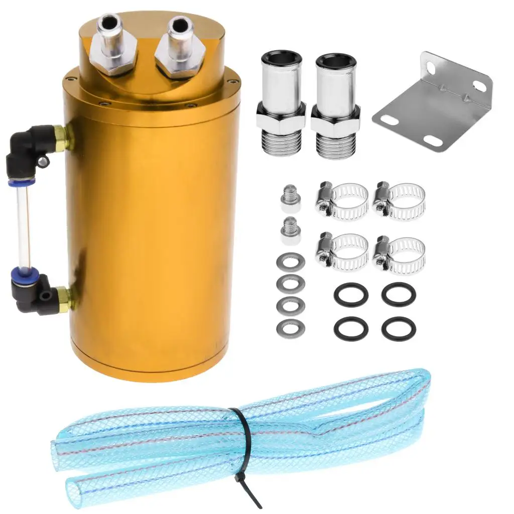 High Quality High Capacity Engine Oil Catch Tank Reservoir Breather Can