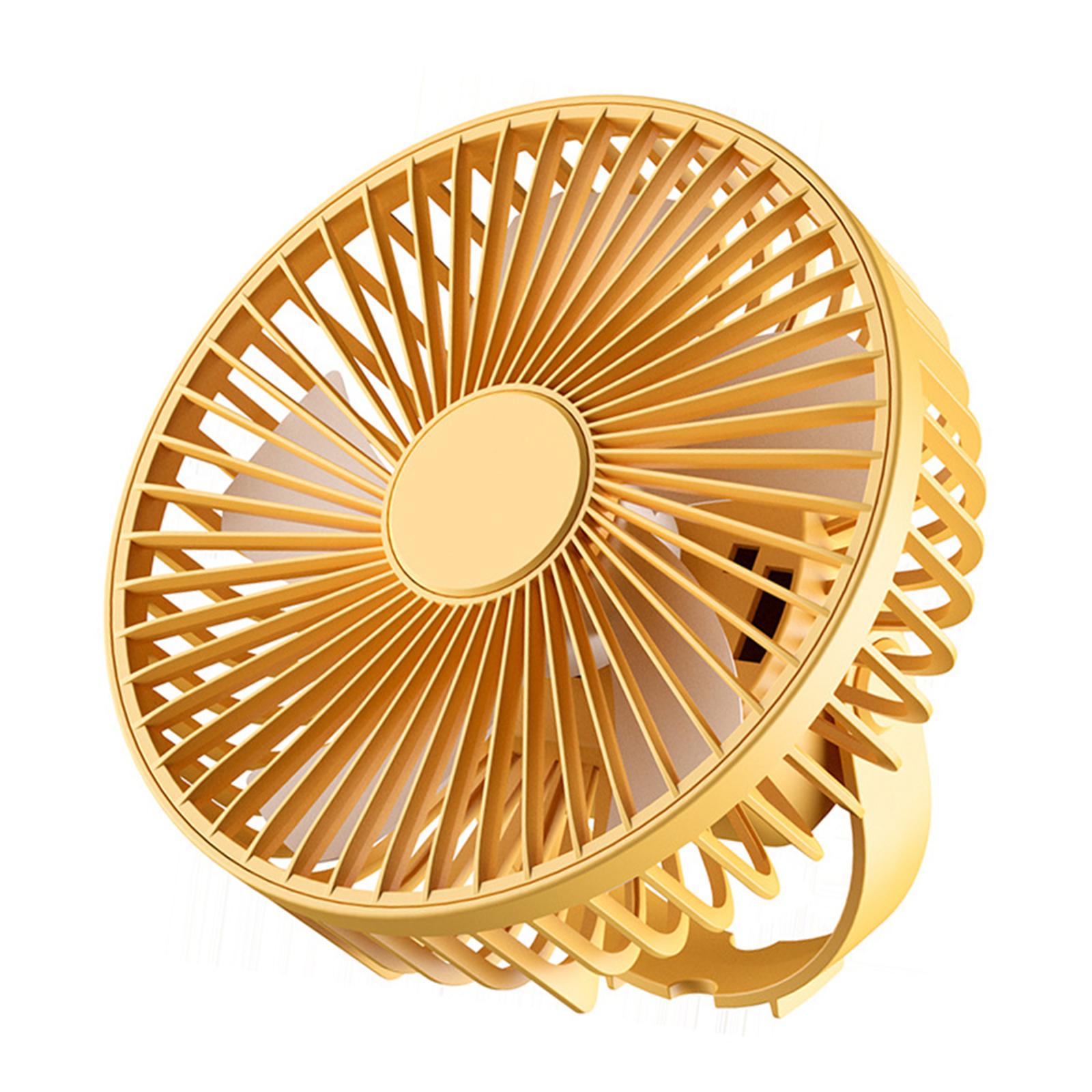 Personal Desk Fan Small Personal Desk Fan Portable Desktop Table Cooling Fan for Office Home Bedroom Notebook Laptop Car