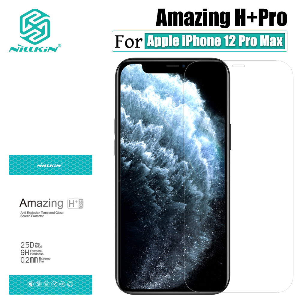 Nillkin H + Pro Защита экрана для iPhone 12 Pro Max 12 Mini прозрачное 0,2  мм закаленное стекло 9H Взрывозащищенная пленка для экрана | AliExpress