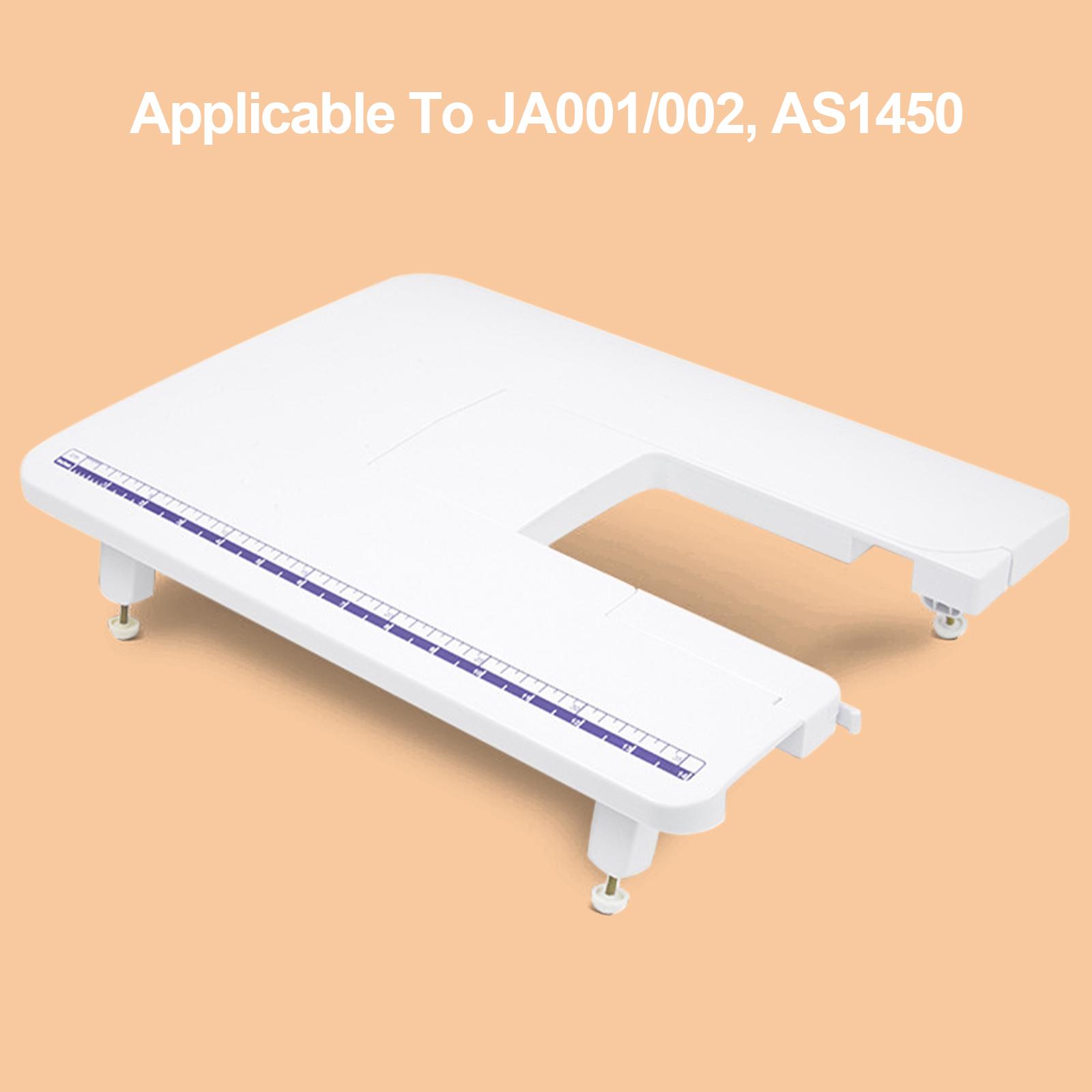 Heavy Duty Sewing Machine Wide Extension Table Plastic Sewing Machine Extension Table for Brother Household JA002 AS1450 GS2786K