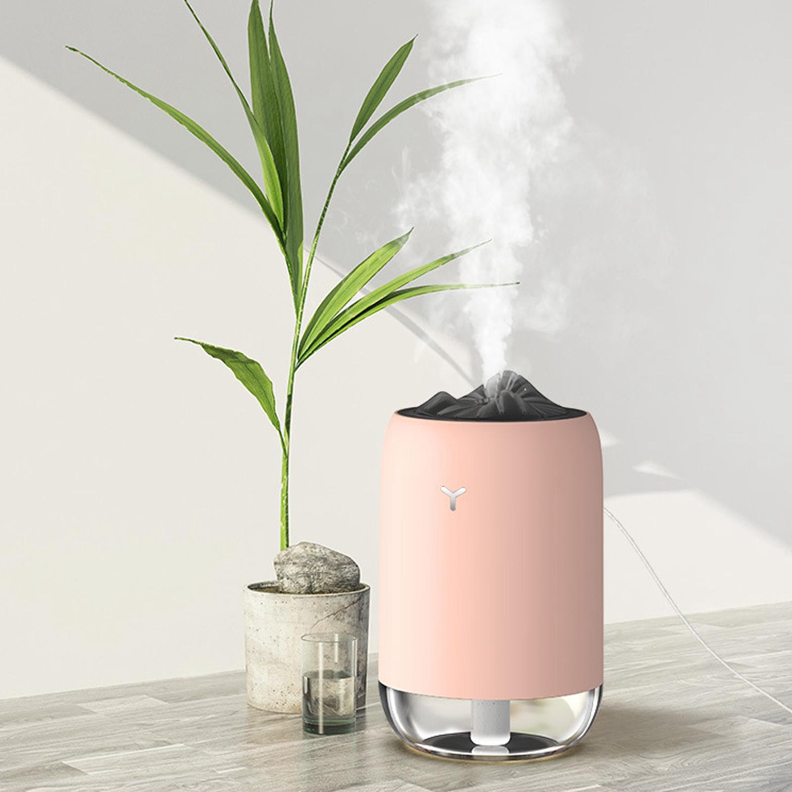 Portable Cool Mist 200/260ML Ultrasonic Humidifier Tabletop Night Light Home Office Use