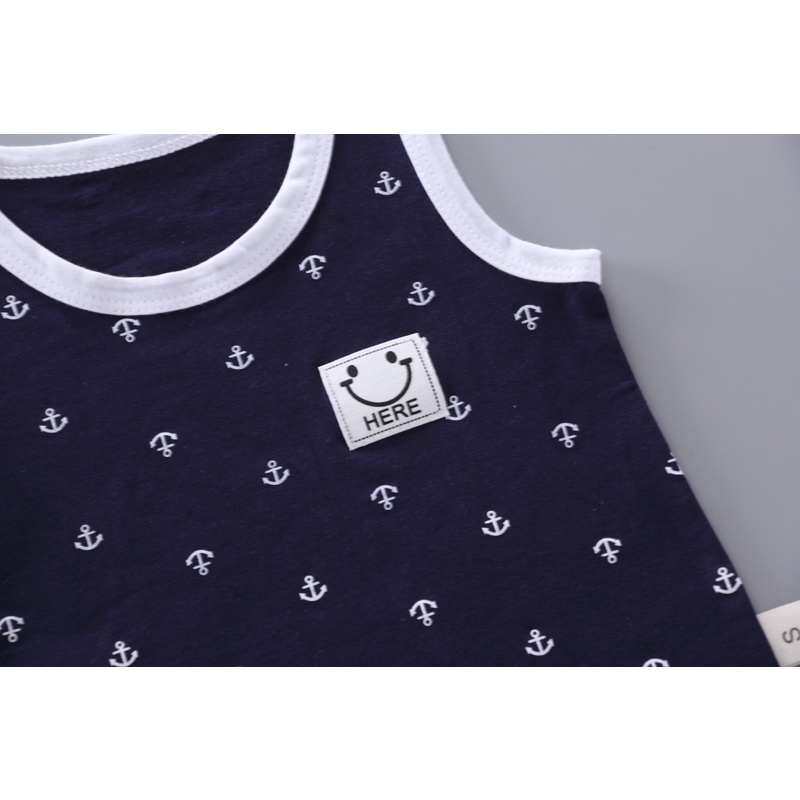 Title 9, Newborn Baby Clothes Print Boys Suit Summer Bab...