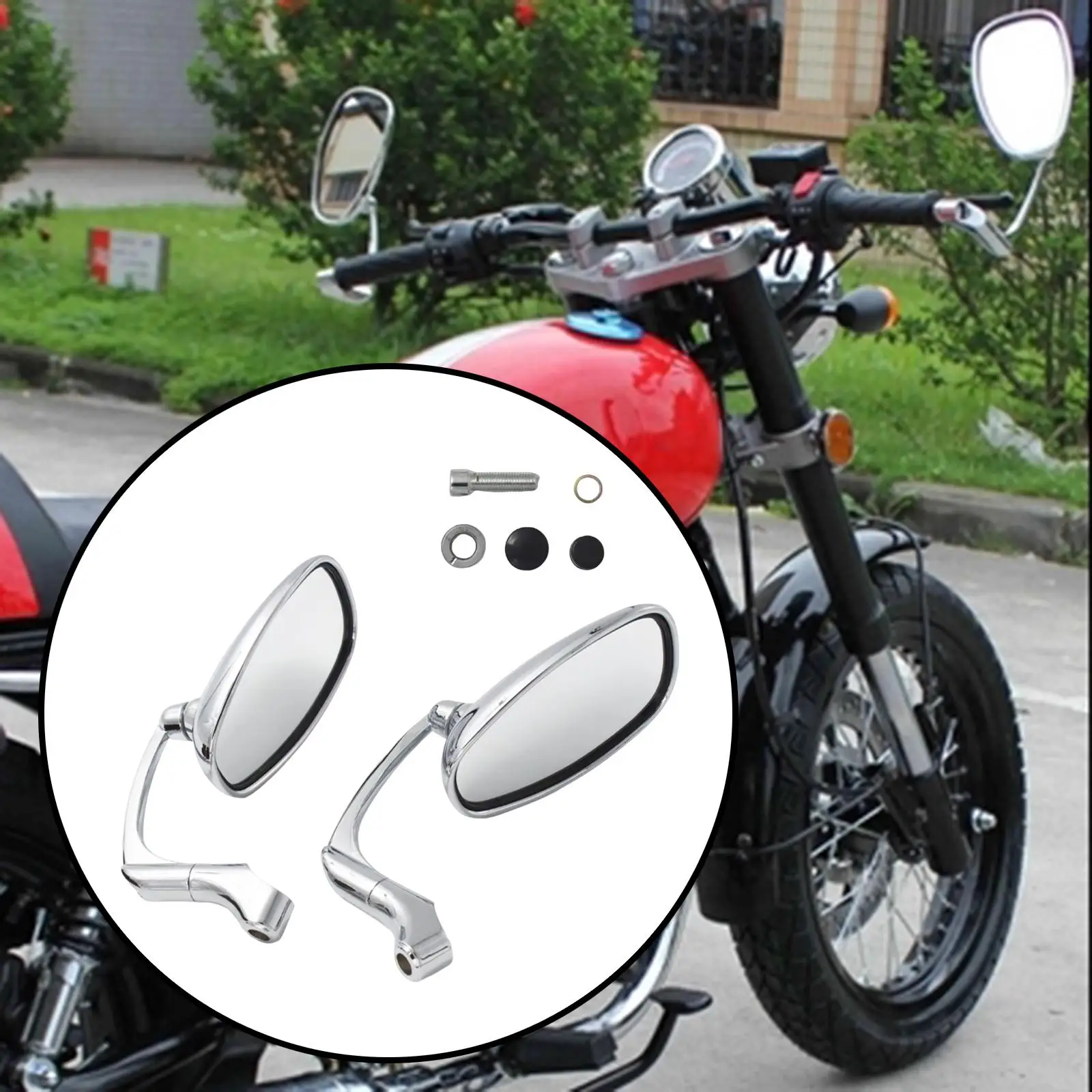 Motorcycle Rear Mirror Replacements Automotive Accessories Handle Bar Mirror