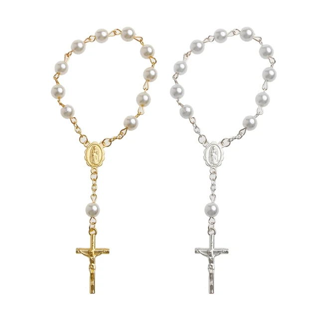 GLORIA - pulsera rosario decenario para NIÑA - Joyería Religiosa 