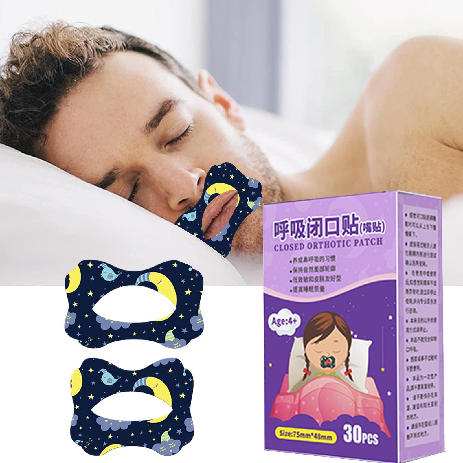 Best of 30Pcs / Box Anti-Snoring Stickers For Children Adult Night Sleep Lip Nose Breathing Improving Patch Mouth Correction Sticker Tape Reviews & Tips