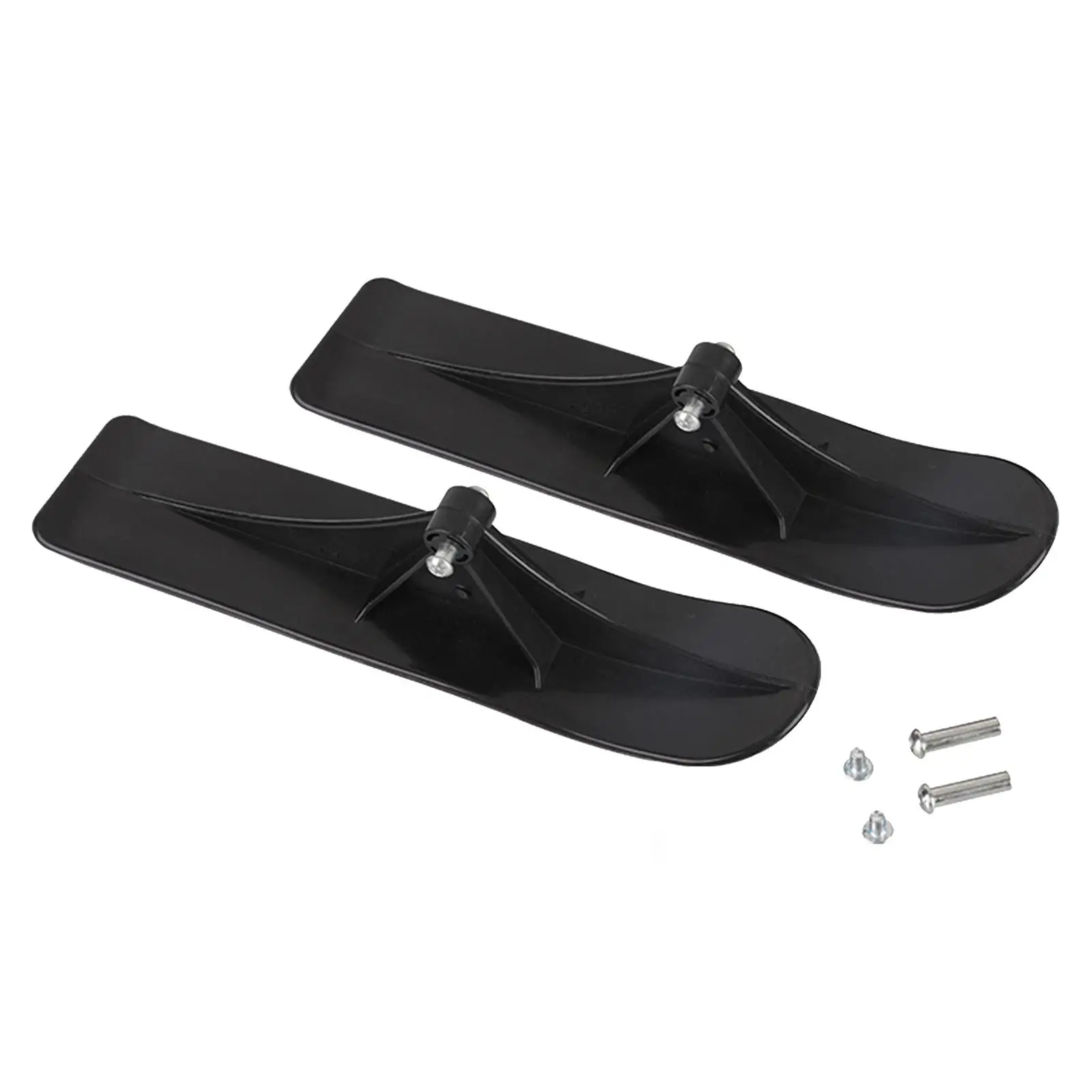 Snow Scooter Ski Sled Toboggan Refit Boots Multifunction with Screw Replacement Ski Board for Downhill Sleds Children Novices