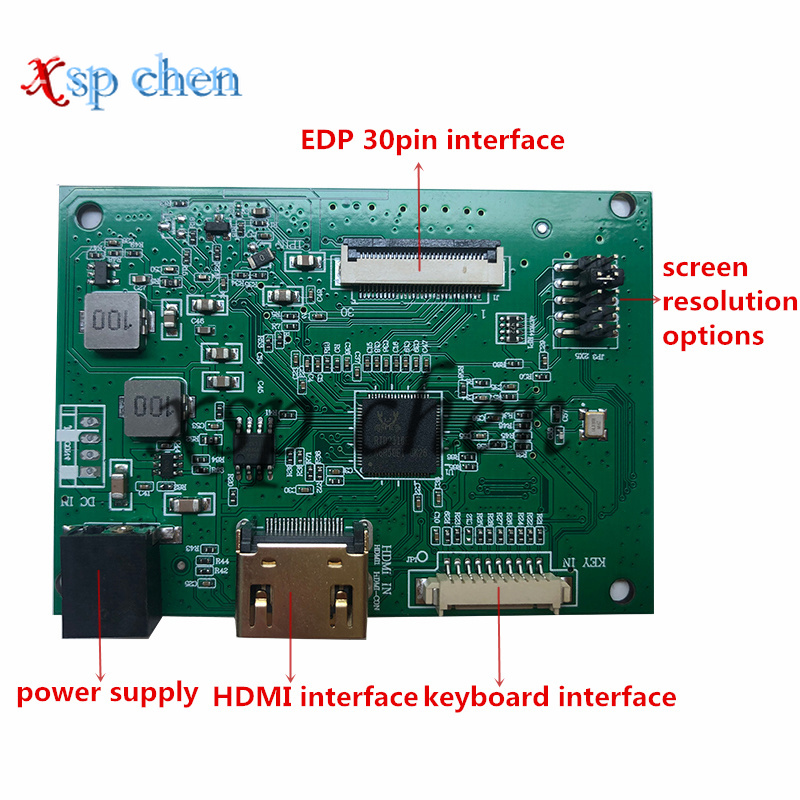 Placa do motorista do LCD de HDMI