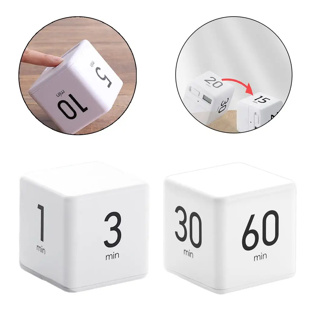 Kitchen Timer Cube Alarm Kitchen Clock Workout Timer