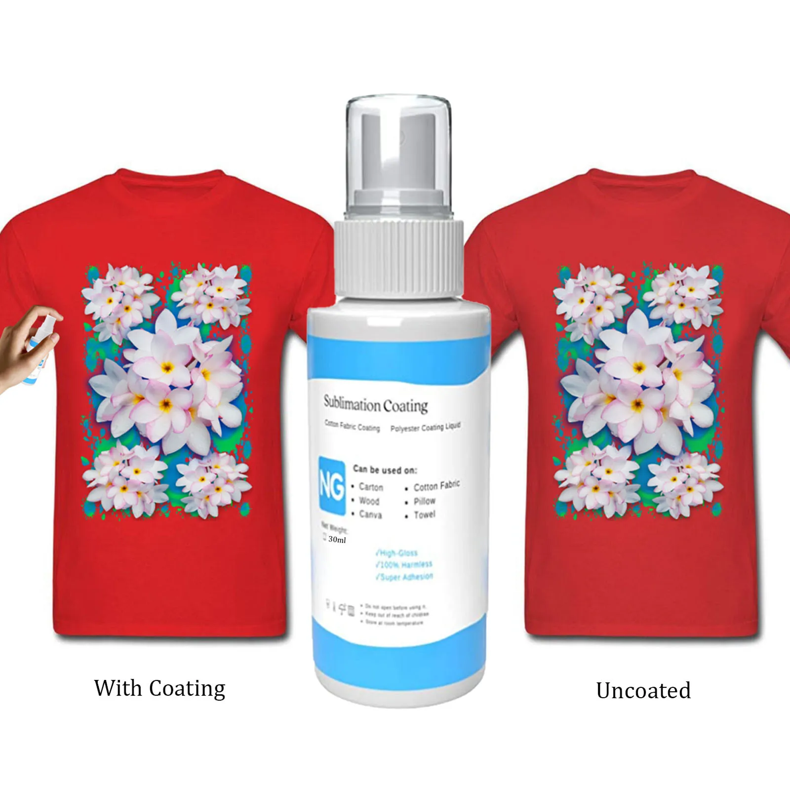 Cotton Spray All-in-one 30ML Sublimation Protective Coating For Decontamination Cleaning Supplies