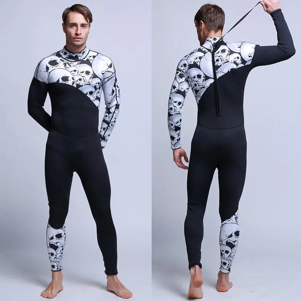  Wetsuits 3mm Neoprene Full Length Surfing Snorkeling Diving Suits