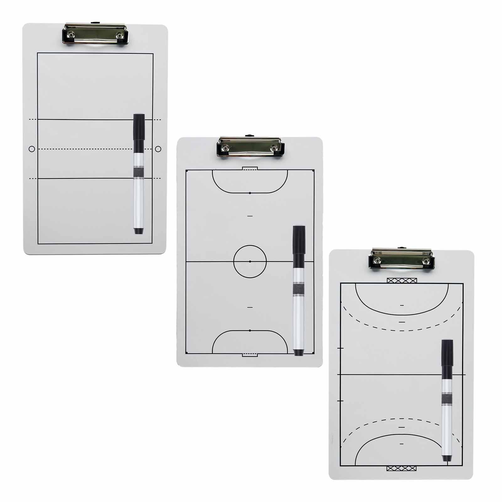 Volleyball Coaching Boards Rewritable Display Board Game Game Plan Demonstration Portable Professional Strategy Tactic Clipboard