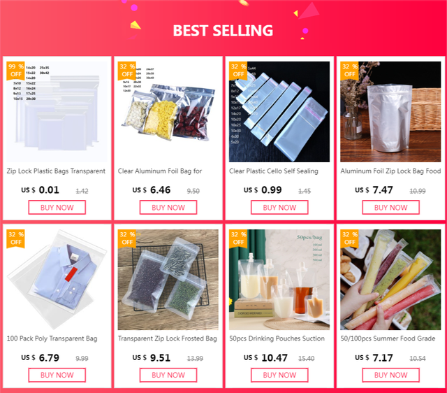 100 Sachets Transparents Auto-adhésifs 28x36cm - Alimentaire OPP 50µm