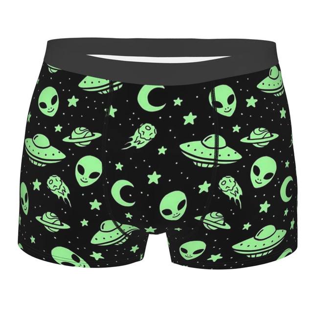 Funny Boxer Shorts Panties Men's Grunge Pattern with Skulls Rock Underwear  Breathable Underpants for Male - AliExpress