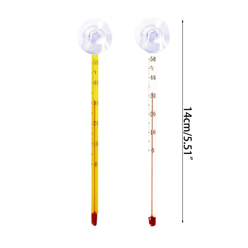 Title 6, Bâton de thermomètre en verre pour Aquarium, ta...