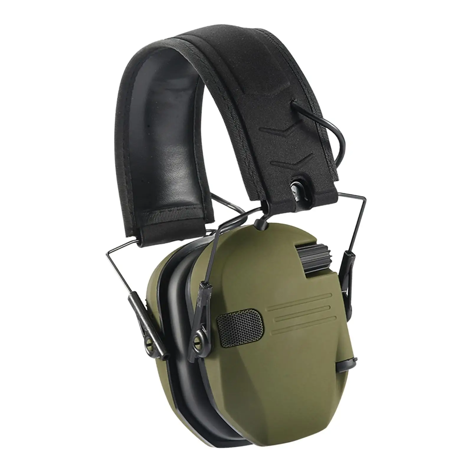 Electronic Earmuffs Soundproof Safety Ear Protection Head Mounted Noise Reduction Ear Muffs for Study Work Mowing