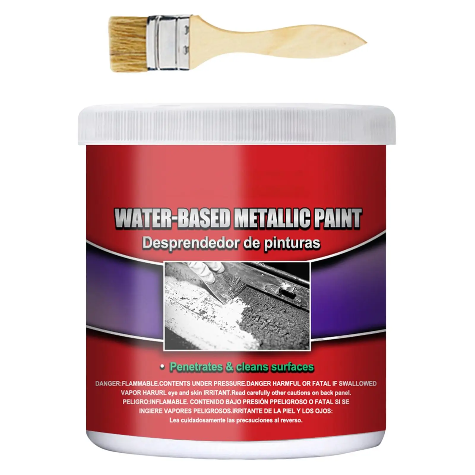 Metal Rust Remover Paint Water based Rust Paint for Aviation Trash Cans Cars