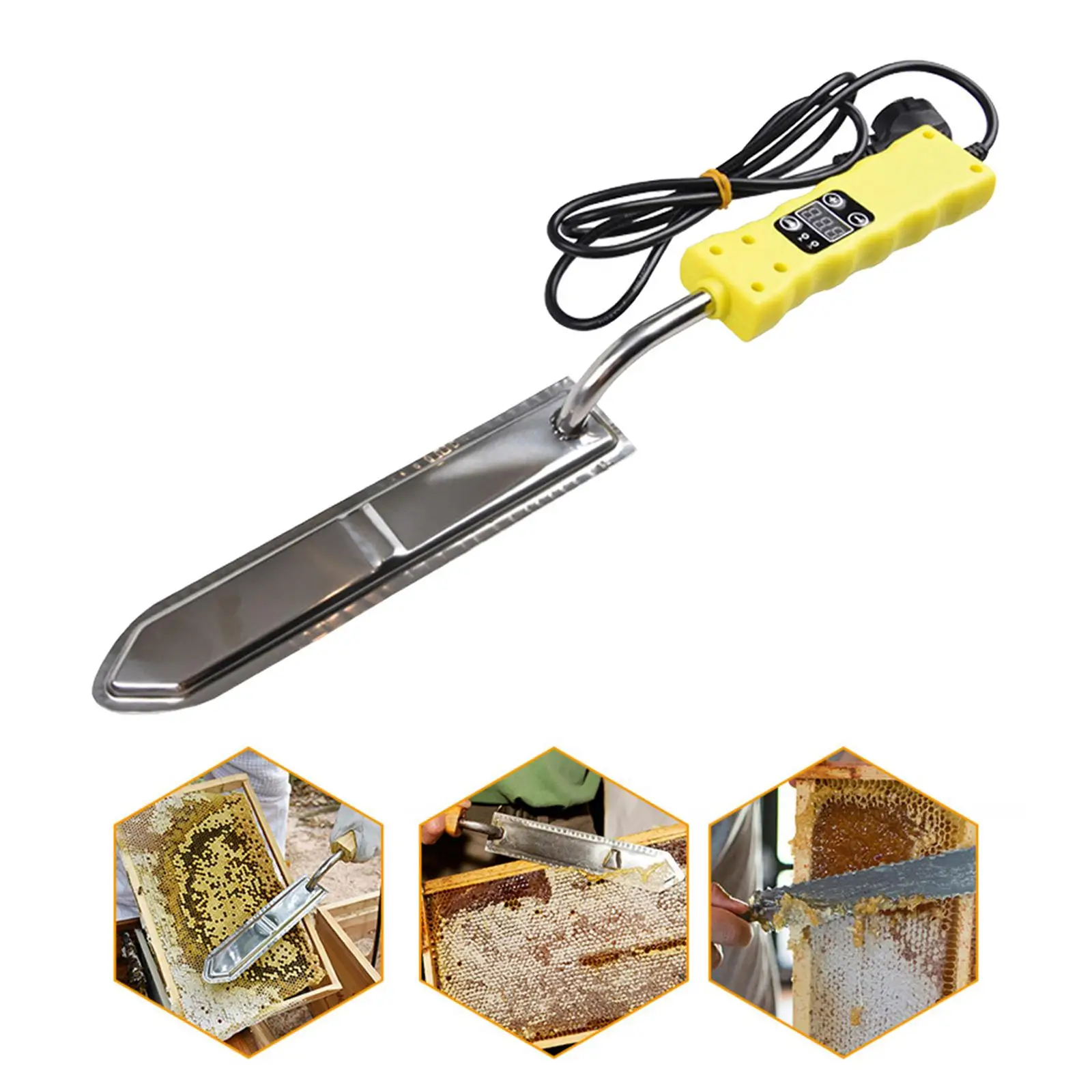 1Pcs Temperature Control Electric Cutting Honey Knife 0-180 Degrees Celsius Beekeeper Beekeeping Bee Tools