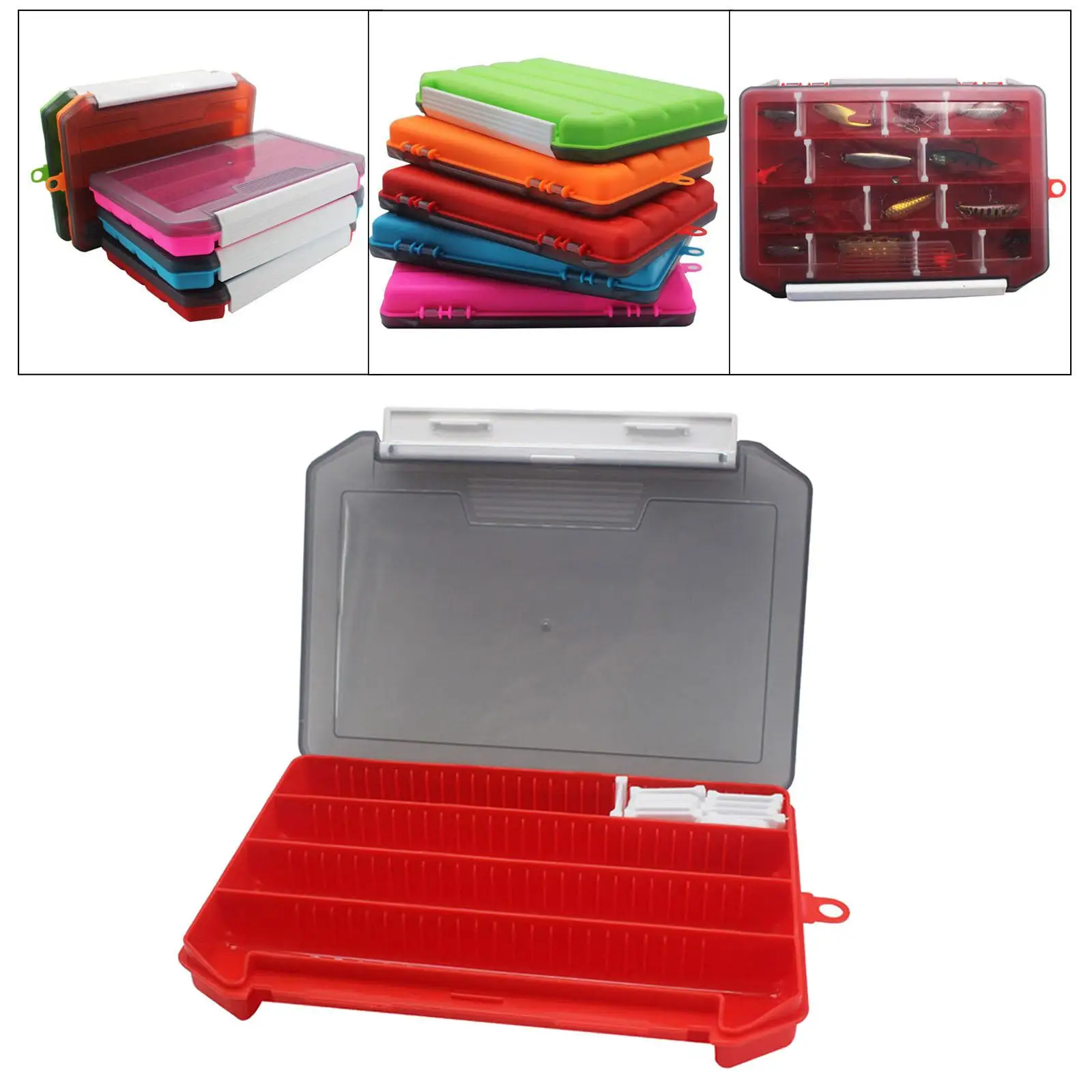 Portable   Tackle Box Organizer Case for Fishing Luress Rig