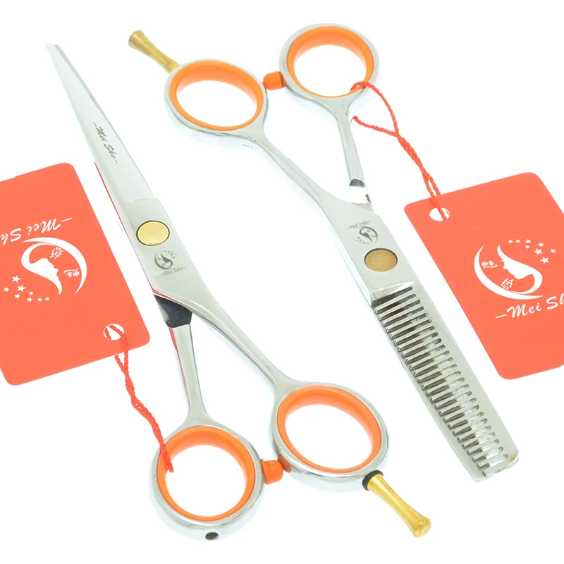 Description Picture 3 of itemMeisha 4/5/5.5 inch Japanese Steel Barber Hair Cutting Scissors Professional Hairdressing Shears Salon Thinning Clippers A0051A