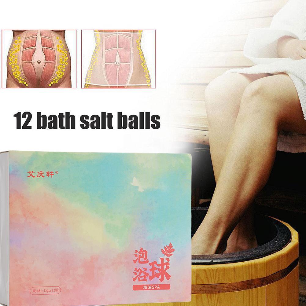 Best of 12Pcs Herbal Essential Oil Bubble Bath Ball Organic Bathing Bath Set Ball Bombs Mini Spa Gift Handmade Foot Natural Bath C7D5 Reviews & Tips