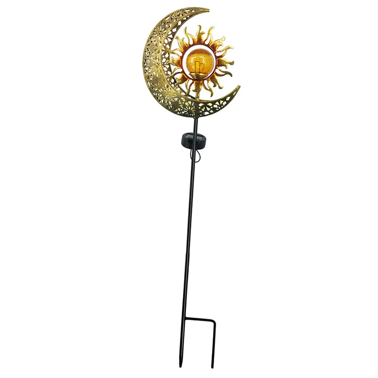 Solar Powered Light Multifunction Waterproof Ornament Portable Decorative Stake Light for Garden Outdoor Patio Walkway Pathway