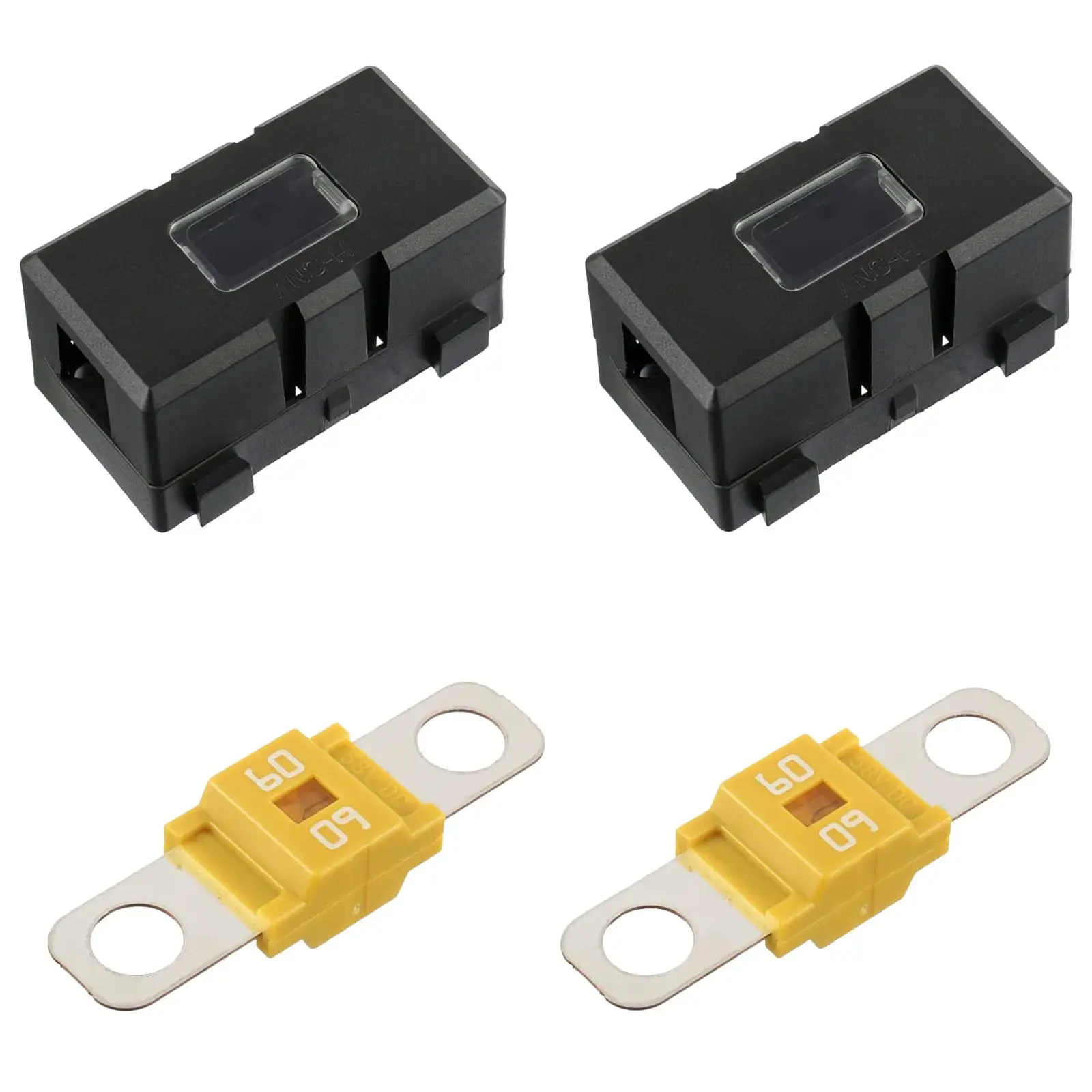 car Fuse Holder Nylon PA66 Circuit Protection for Fuses Construction Vehicles Agricultural Machinery Cars Caravans