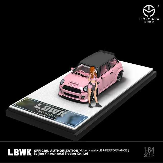 1/64 Mini Cooper LB Performance 3台セット