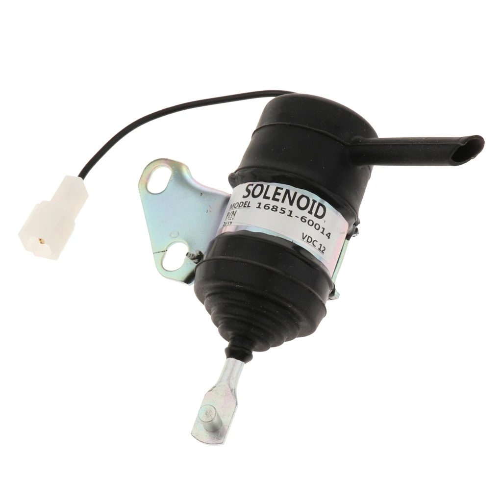 Fuel Shut Off Solenoid  16851 60014 for Mower Tractor  RTV RTV900, 