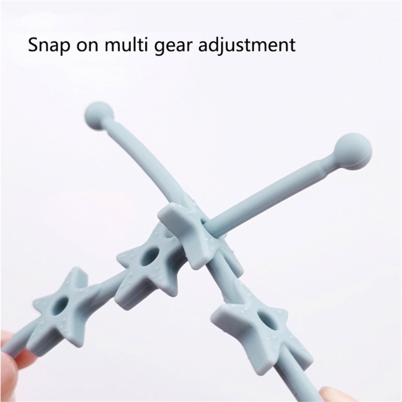 Beißring Spielzeug Anti-Loss Strap Armband Baby Drop-Proof Schnuller Clip für Kleinkinder a2ub – Detail 3
