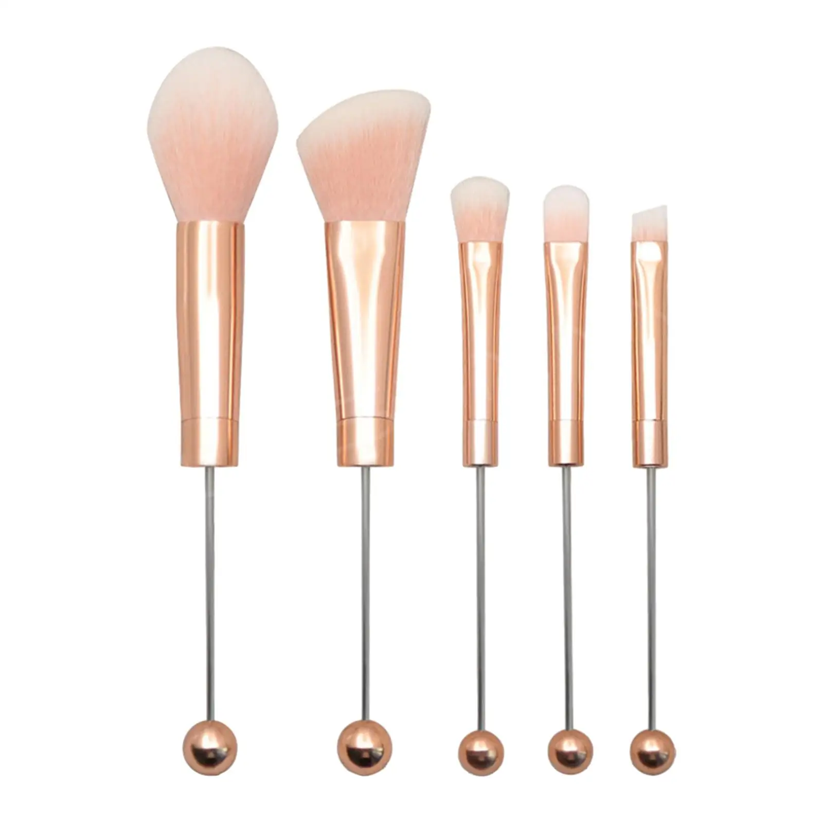 5 Pieces Makeup Brushes Set Multifunctional Blush Brush Make up Brushes Tool Kits Professional for Lady Sister Birthday Gifts